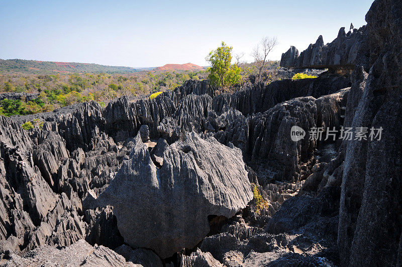 马达加斯加的Tsingy de Bemaraha